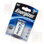 PILA ENERGIZER TRANSISTOR  LITIO 9 V  BL/1  Q/12