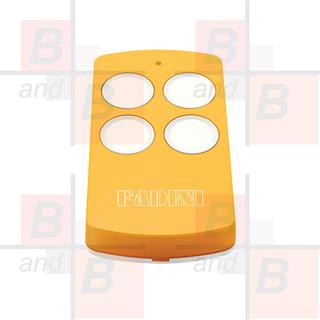 TELECOMANDO FADINI VIX 53 GIALLO MUSTARD 4 CANALI 868 Mhz