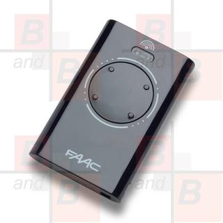 TELECOMANDO FAAC XT4 SLH LR 433 NERO