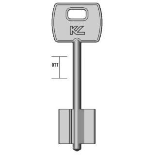 CHIAVE DOPPIA MAPPA 3ISE OTTONE LC