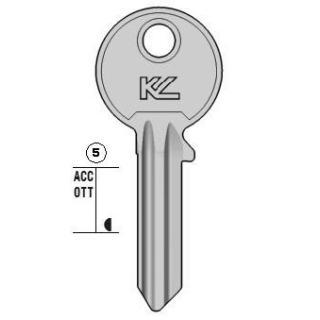 CHIAVE PROFILO ABU11  OTTONE LUCIDO