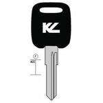 CHIAVE AUTO  HD21P ACCIAIO NIKEL PLASTIFICATO