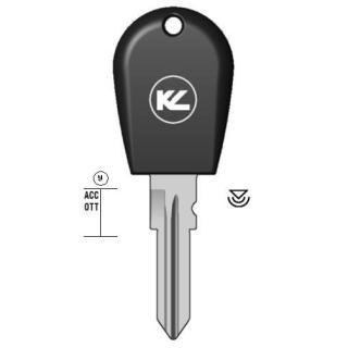 CHIAVE AUTO TRANSPONDER AR1505TK VUOTA  ASC