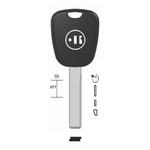 CHIAVE  AUTO  VUOTA BM2TK  PER TRANSP. IN OTT. NK T/PLASTICA