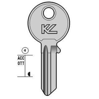 CHIAVE PROFILO  COR83 OTTONE LUCIDO