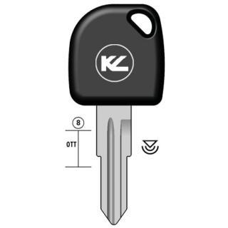 CHIAVE AUTO TRANSPONDER DAE49TK5 NHERO