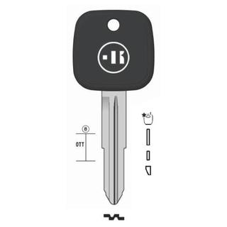 CHIAVE AUTO VUOTA DAI1STKPER TASP.IN OTTONE NK T/PLASTICA