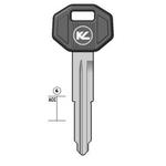CHIAVE AUTO DC4P NERO TP ASC