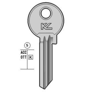 CHIAVE PROFILO FB3-120  OTTONE LUCIDO