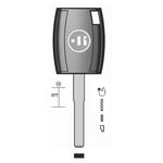 CHIAVE AUTO VUOTA FD40BTK PER TASP.IN OTTONE NK T/PLASTICA