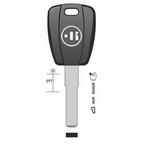 CHIAVE AUTO VUOTA FT22TK PER TASP.IN OTTONE NK T/PLASTICA
