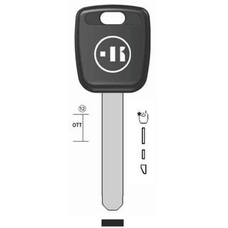 CHIAVE AUTO VUOTA HD1BTK  PER TASP.IN OTTONE NK T/PLASTICA