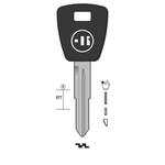 CHIAVE AUTO VUOTA HD90TK PER TASP.IN OTTONE NK T/PLASTICA