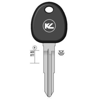 CHIAVE AUTO TRANSPONDER HY10TK3 NERA