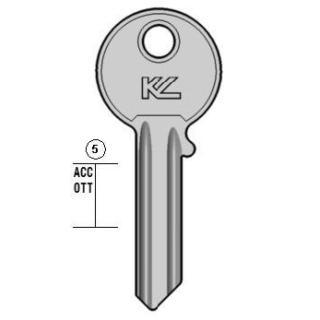 CHIAVE PROFILO IC5 OTTONE LC