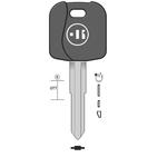CHIAVE AUTO VUOTA  ISU5TK PER TASP.IN OTTONE NK T/PLASTICA