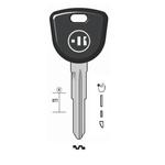 CHIAVE AUTO VUOTA KISTK PER TASP.IN OTTONE NK T/PLASTICA