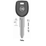 CHIAVE AUTO VUOTA FT50TK PER TASP.IN OTTONE NK T/PLASTICA