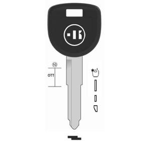 CHIAVE AUTO VUOTA MZ24TK  PER TASP.IN OTTONE NK T/PLASTICA