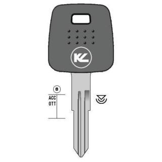 CHIAVE AUTO TRANSPONDER  NS27TK1 NERA