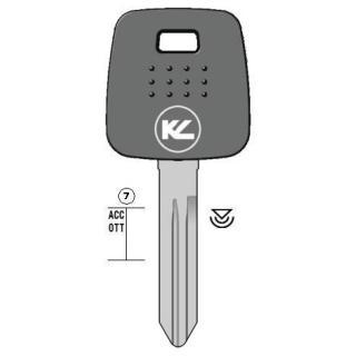 CHIAVE AUTO TRANSPONDER  NS34TK1 NERA