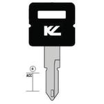 CHIAVE AUTO PG30P TESTA PLATICA NERA  ASC