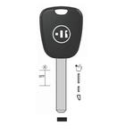 CHIAVE AUTO VUOTA PG33TK  PER TASP.IN OTTONE NK T/PLASTICA