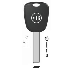 CHIAVE AUTO VUOTA PG83TK PER TASP.IN OTTONE NK T/PLASTICA