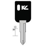 CHIAVE AUTO RN30PL TESTA PLATICA NERA  ASC
