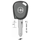 CHIAVE AUTO VUOTA RN30TK PER TASP.IN OTTONE NK T/PLASTICA
