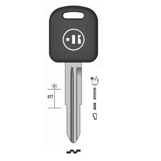 CHIAVE AUTO VUOTA SU15TK PER TASP.IN OTTONE NK T/PLASTICA