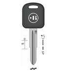 CHIAVE AUTO VUOTA SU15TK PER TASP.IN OTTONE NK T/PLASTICA