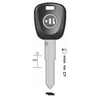 CHIAVE AUTO VUOTA SU19TK PER TASP.IN OTTONE NK T/PLASTICA