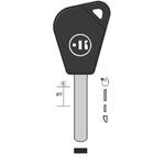 CHIAVE AUTO VUOTA SUB1TK PER TASP.IN OTTONE NK T/PLASTICA