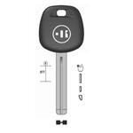 CHIAVE AUTO VUOTA FT50TK PER TASP.IN OTTONE NK T/PLASTICA