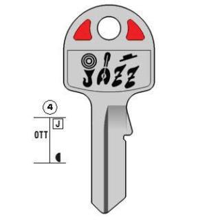 CHIAVE PROFILO VR4D-FJ JAZZ COLORI ASSORTITI
