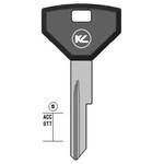 CHIAVE AUTO Y157P NERO TP OTTONE LUCIDO