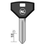 CHIAVE AUTO Y154P NERO TP ASC