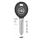 CHIAVE AUTO VUOTA Y159TK PER TASP.IN OTTONE NK T/PLASTICA