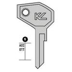 CHIAVE AUTO ZAD8 OTTONE LUCIDO