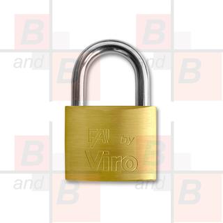 LUCCHETTO VIRO FAI RETTANGOLARE  mm 30 Q/12 PZ