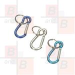 MOSCHETTONE P/CHIAVE MINI C/ANELLO Q/100