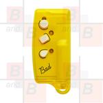 TELECOMANDO TX 2 CANALI BAD  433 Mhz  COLORE YELLOW