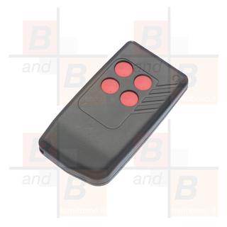TELECOMANDO TX 4 CANALI AUTO 433.92 MHZ  TASTI ROSSI