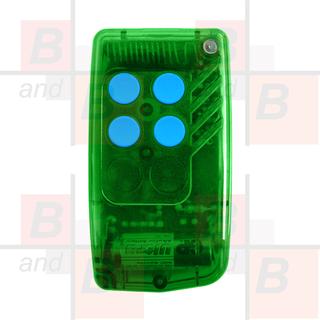 TELECOMANDO TX QUARZ 4 CANALI UNICO TASTI AZZURRI