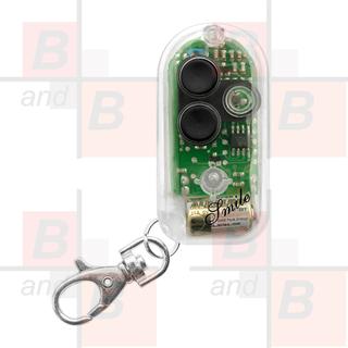 TELECOMANDO TX 2 CANALI SMILE TRASPARENTE