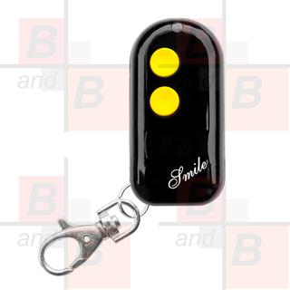 TELECOMANDO TX 2 CANALI SMILE NERO