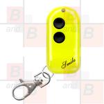 TELECOMANDO TX 2 CANALI SMILE GIALLO FLUO