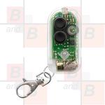 TELECOMANDO TX 2 CANALI SMILE TRASPARENTE