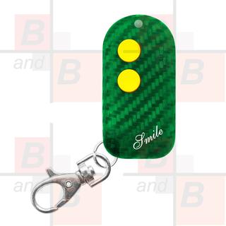 TELECOMANDO TX 2 CANALI SMILE-CB ROLLING+FISSI GREEN